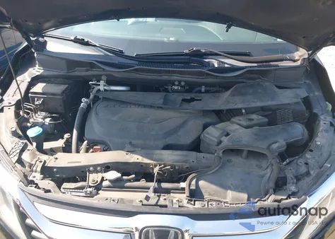 2020 Honda Odyssey Ex-L/Ex-L W/Navi Res from USA, damaged, VIN 5FNRL6H70LB073569